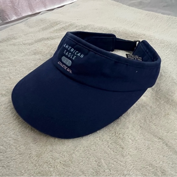 American Eagle Athletic Division Adjustable Blue Visor - Picture 6 of 14